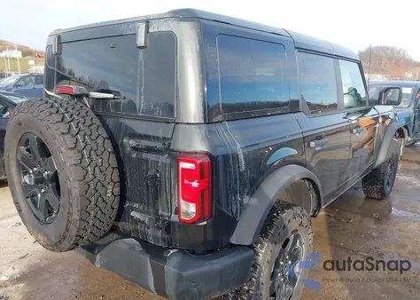 2025 Ford Bronco Big Bend z USA, uszkodzony, nr VIN 1FMDE7BH2SLB19745